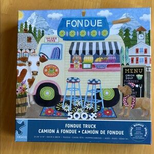 Fondue Truck 500 piece puzzle